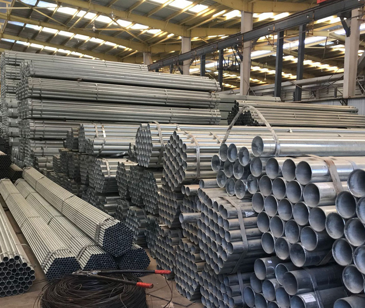 敦化q235b热镀锌带钢管